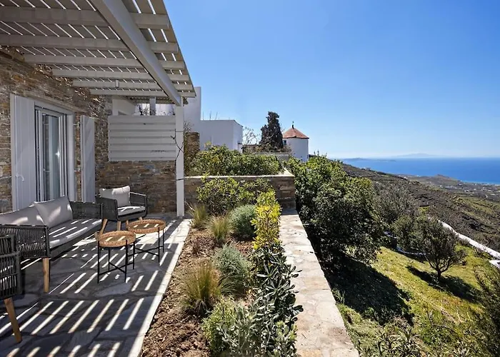 Villa Erato In Triantaros Tinos Triandáros